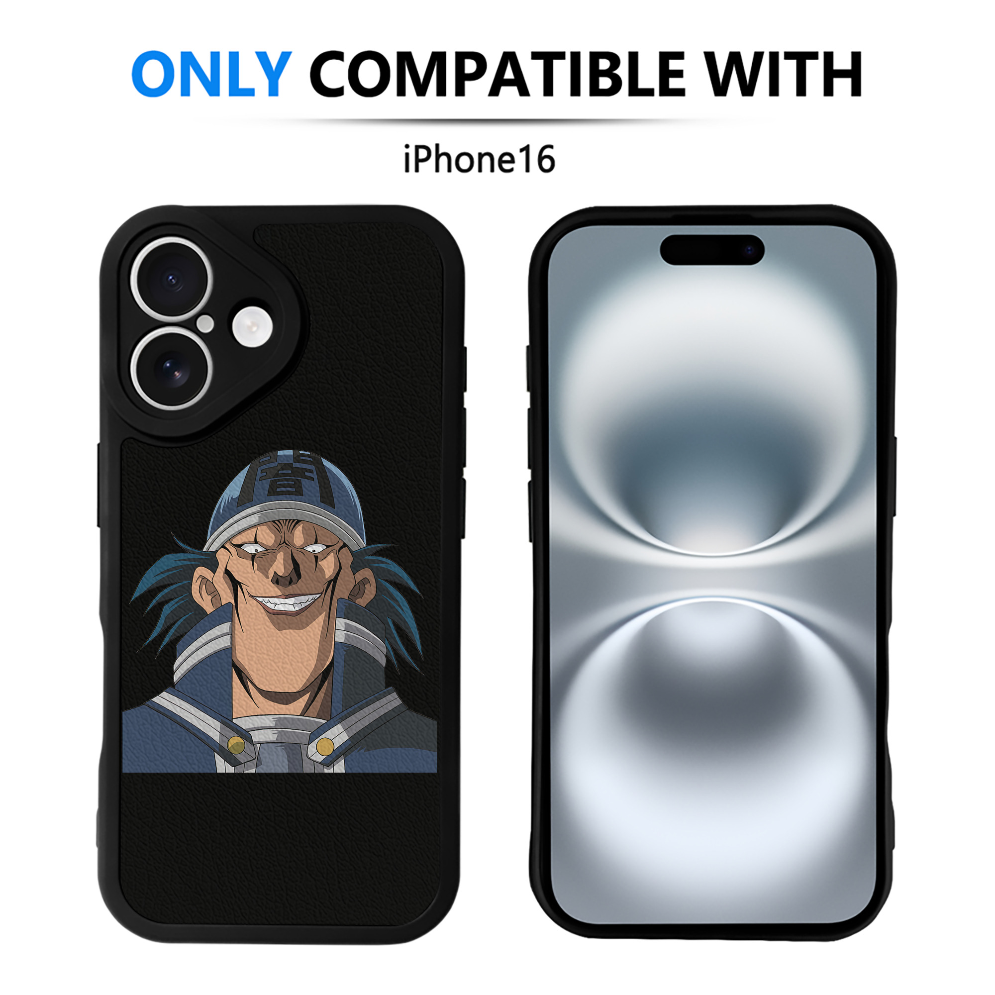 遊☆戯☆王 Yu-Gi-Oh! 【iPhone 16シリーズ対応】シリコンスマホケース（レザー調） 材質：シリコン